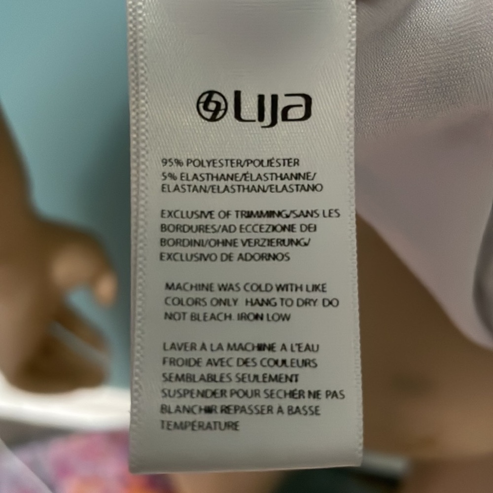 LIJA White Score Racerback Tank - Picture 7 of 7